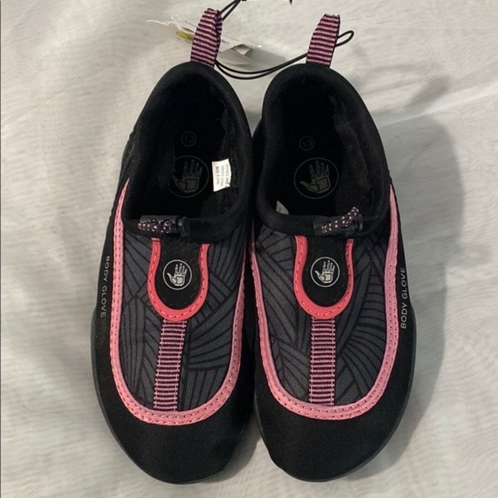 Body Glove Black and Pink Water Shoes Slip-On Design
